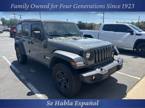 2020 Jeep Wrangler Unlimited Sport