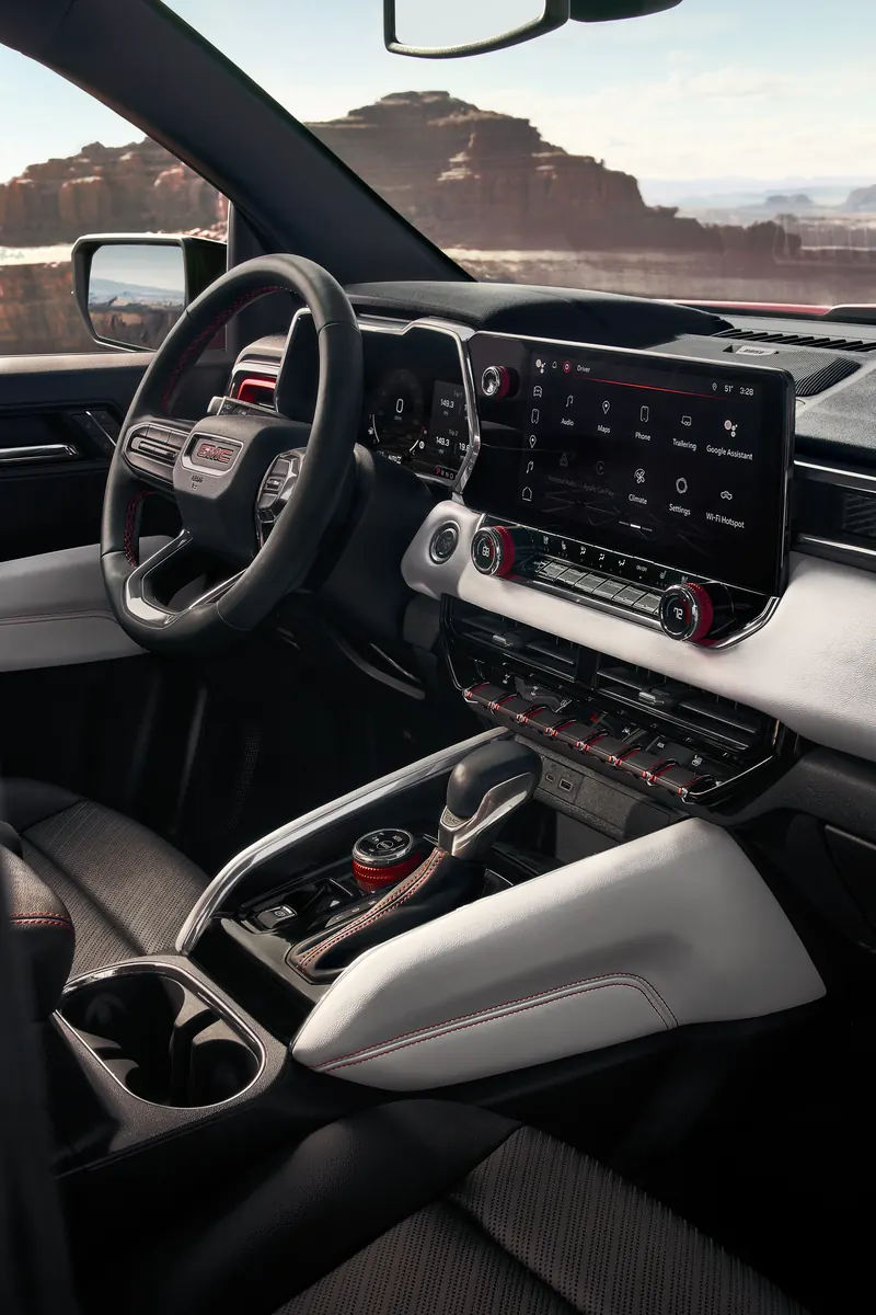 2026 GMC Canyon infotainment system at Burns GMC in ORANGEBURG SC